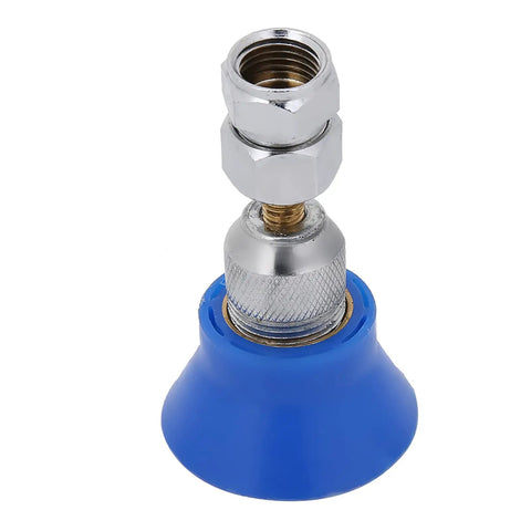Flexible Mist Nozzle For High Pressure Sprayer Pro Grade For Precise Atomization And Efficient Irrigation, blue and metal components