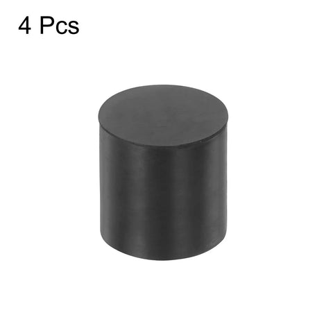 4 Pack 20x20mm M6 Female Thread Rubber Mounts Vibration Isolators Anti Vibration Pads Silent Block Bases For Home Workshop Gear And DIY Projects To Keep Your Equipment Quiet Stable And Vibration Free, black rubber mount
