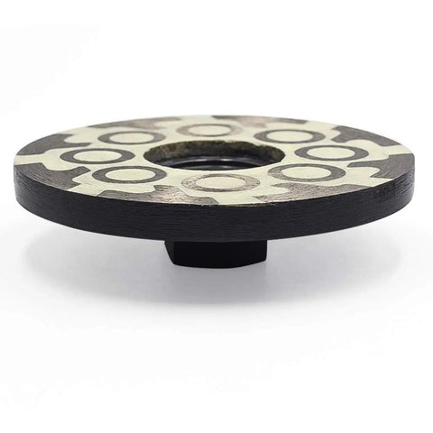 Heavy Duty Resin Bond Diamond Cup Wheel Fine Grit Smooth Ride For Crushing Slab And Prepping Tile, 4 Inch, 5 8 11 Female Arbor.