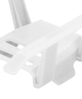 Close-up of Drone Landing Gear Extension Kit Lightweight Elevated Protector for Mini Drones made from white PC material, angled view.