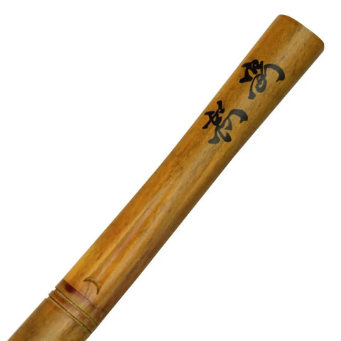 Wood handle with Kanji of Stealth Action Ninja Katana Sword With Shirasaya Mount Rising Japanese Samurai Blade 38.5 Inch Overall 27.25 Inch Carbon Steel Blade Mirror Polish Wood Handle And Scabbard