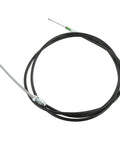 Universal Parking Brake Cable Kit ABS Plastic Emergency Handbrake Cable Assembly, 108in length for custom car and truck use.