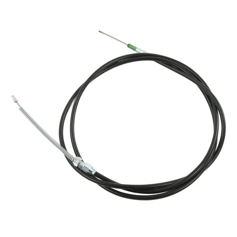 Universal Parking Brake Cable Kit ABS Plastic Emergency Handbrake Cable Assembly, 108in length for custom car and truck use.