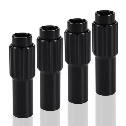 Four Pack Aluminum Alloy Bike Cable Adjusters For Brake And Gear Shift CNC Machined Shifter Cable Adjusters Compatible With 4mm And 5mm