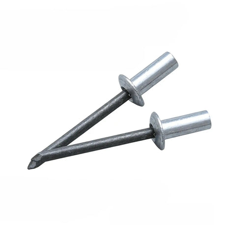 100 Pack Aluminum Blind Rivets 1/8 Inch By 9/32 Inch Grip Length Heavy Duty Pop Fasteners for sheet metal joins and car mods.