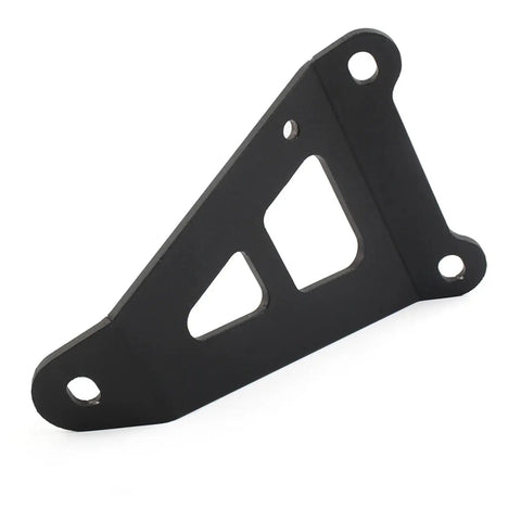 Premium Muffler Bracket Kit With Sturdy Exhaust Hanger Set For Kawasaki Ninja 300 And Ninja250 Models From 2013 To 2014 Direct Bolt On Installation Using Factory Hardware Durable Build Top Pick black steel bracket with mounting holes