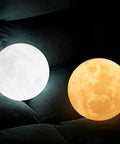 Dual glowing Engraved 3D Moon Lamp With RGB Lights To My Wife Dope Gift From Husband 5.9 Inch Moon Light for home decor.