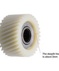 Quiet Nylon Hub Gear Set For Electric Bikes, Replacement Reduction Gear For Central Drive Ebike Motors, side view detail