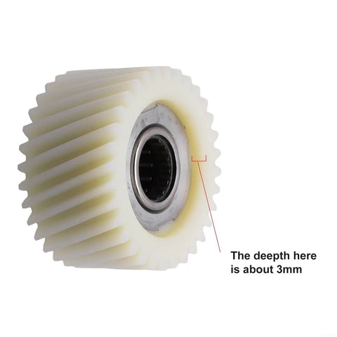 Quiet Nylon Hub Gear Set For Electric Bikes, Replacement Reduction Gear For Central Drive Ebike Motors, side view detail