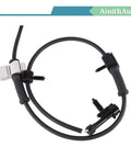 Close-up of ABS sensor wire for Front Wheel Bearing And Hub Assembly 4x4 6 Lug With ABS Two Piece Set For Chevy Avalanche Express