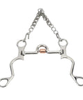 Copper Roller Horse Bit With Stainless Steel Construction For Equestrian Riding Smooth Operation Durable