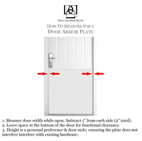 Badass Door Armor Plate In Shiny Brass Finish 30x34 Inch Screw Mount Build Rock Solid Anodized Aluminum Rustproof Corrosion Resistant Top Tier Entryway Upgrade Legit Durability Guaranteed