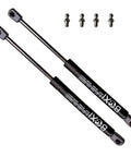 Two Pack Tailgate Lift Supports Gas Strut Shock Assembly For Toyota Tercel 1983 1984 1985 1986 1987 1988 Wagon Replacement Dampers with hardware.