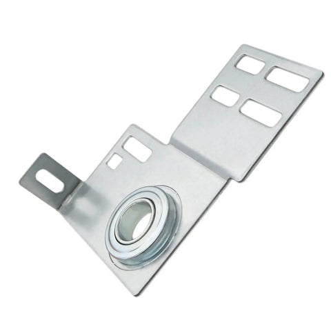 Garage Door End Bearing Plates And Brackets Set For 2 Inch Track Doors Torsion Spring Use Residential Bearing Bracket shown
