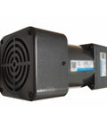Beefy Torque Reduction Gear Motor 220V AC Fixed Speed 12 Watt With 12mm Shaft 1 To 60 Gear Ratio Electronic Fan side view