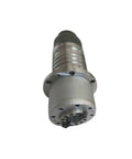 Heavy Duty Belt Drive Spindle With Bt40 Taper And 120mm Grip Delivers 10000rpm Raw Torque For No Nonsense Milling, viewed from the front.