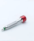 Lollipop Bit Driver Stainless Steel Red With Hidden Shaft For Quick Bit Changes And Maximum Torque Ultra Fast Screwdriver