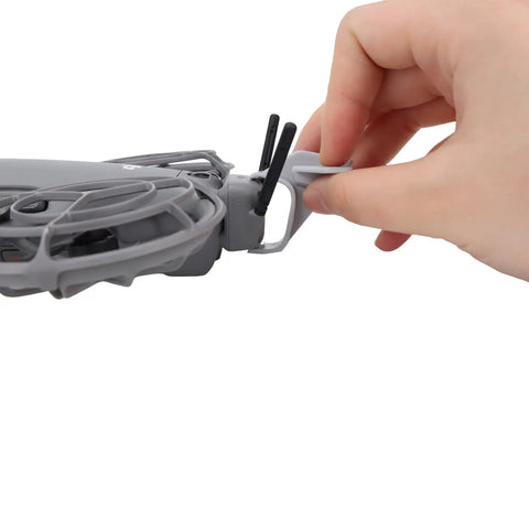 Hand attaching Aerodynamic Tail Fin Shield For Neo 2 Drone Lightweight 3.8g Transmission Module Protector Shockproof Cover Grey.