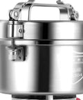 Electric Grain Mill Grinder For Home Use And Small Biz Multigrain Dry Milling Machine stainless steel top view
