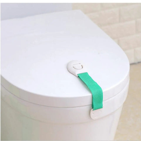 Stick On Cabinet Locks 10 Pack Self Adhesive PP Material Kid Proof Latches For Cabinets Drawers Fridge And Toilet Doors Easy Install Strong Hold