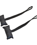 Fixed Anchor Kit With EVA Foam Pads For Easy Car Roof Transport Of Canoe And Surfboard Without Drilling Or Lashing Points Quick Fix Tie Down Straps Set Black 4 Pack