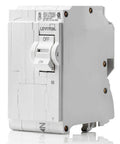 60 Amp 2 Pole Plug On Standard Branch Circuit Breaker For 120 240 Vac Panels Thermal Magnetic LB260T White With Color Indicator Handle For No Fuss Load Center Wiring