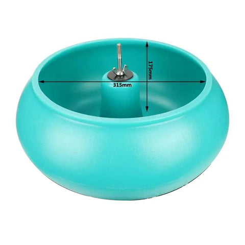 Inner view of a durable bowl for 17 Inch Vibratory Tumbler Polisher For Stone And Jewelry, Beast Efficiency Rock Polishing Machine For Jade And Agate
