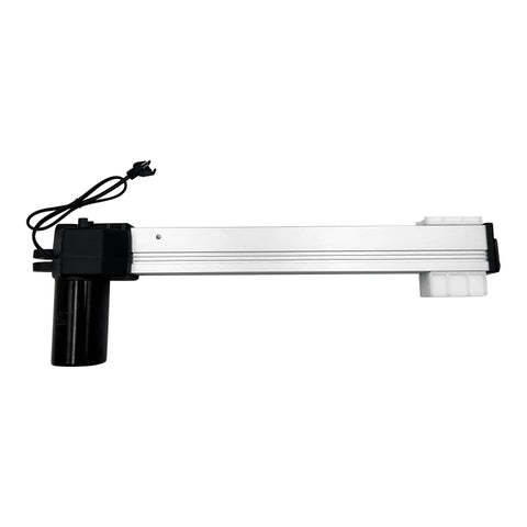 Power Recliner Motor Kit JLDQ.11.156.333D Drop-In Replacement For Lift Chairs, side view, showing motor and connector
