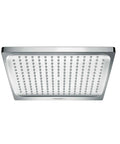 Crometta E 9 Inch Showerhead Chrome With Rain Spray And 2.5 GPM Water Flow for Spa Like Showers, square chrome finish head