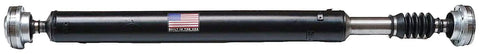 Ready to Install Premium Rear Driveshaft Assembly With DOM Seamless Steel Tubing Dynamically Pre Balanced for Quick Hassle Free Fit on Select Vehicles 966446, black steel tube