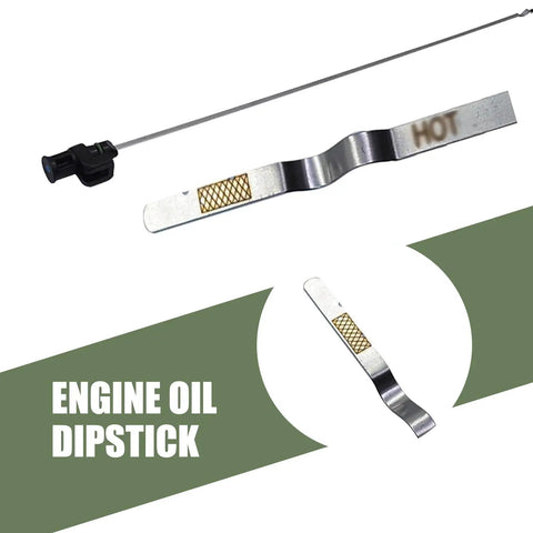 Go-To Automotive Transmission Oil Dipstick Immersion Level Indicator Stainless Steel Dipstick Replacement OEM 31086 JA00A
