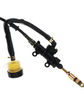 Rear Hydraulic Brake Caliper Master Cylinder Kit for Go Karts ATVs Golf Carts and Drift Trikes with 55 inch brake line