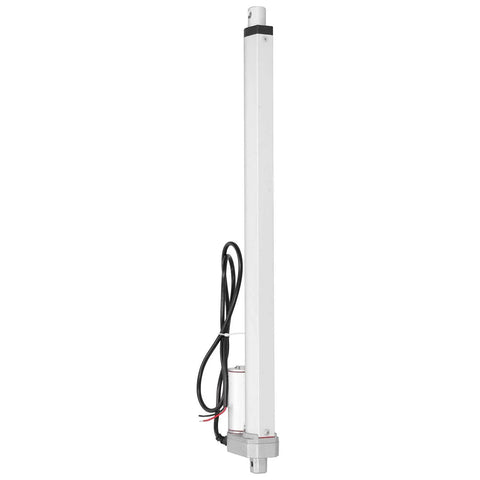 Get This Heavy Duty 30N Electric Linear Actuator With Compact Design For Boats And Industrial Machinery, Low Noise And Energy Saving Power Move For Cars At 12V DC Voltage, side view showing compact size and design.
