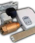 Motorized Full Port 1 Inch NPT Ball Valve System With Battery Backup Controller, Four Inch Valve Length, Lead Free
