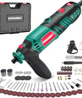 Do-It-All 180W Rotary Tool Kit With Flex Shaft, 8000-35000 RPM, 173-Piece Accessory Set displayed with toolkit case
