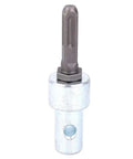 4 Pit Drill Bit Adapter For Electric Hammer To Earth Auger Connector, Heavy Duty Metal Construction, Easy Operation