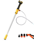 No Brainer Heavy Duty Cordless Stick Water Transfer Pump With Brushless Motor For Fast Pool And Pond Draining 723 GPH Utility Sump Kit with accessories and hose.