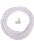 Flexible Spiral Cable Sleeve 2 Meter Wire Organizer Tube For 10mm And 16mm Cables Multicolor Wrap For Home And Office Cables Tidy