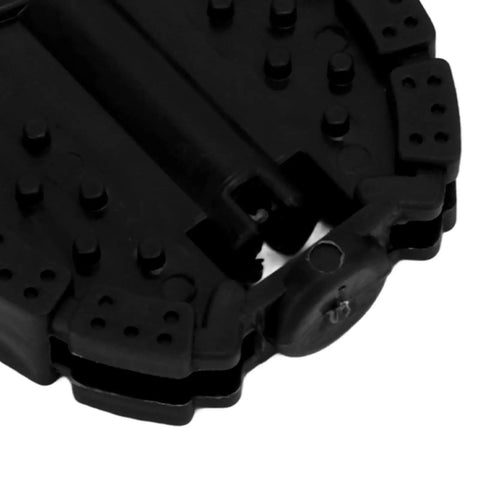 Close-up of People Flat Pedal Set For Kids Bikes And Trikes 2 Pack Replacement Cycling Foot Pedals Anti Slip Durable Plastic With Wide Grip