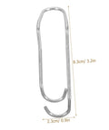 Single steel clip from Plant Trellis Buckles 50 Pack For Garden Fences And Climbing Plants Quick Install And Easy Removal