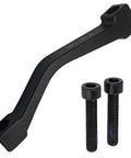 180mm Disc Brake Adapter Converter For Post Mount, Bike Mounting Bracket And Rotor Accessory, Durable Alloy, Two Bolts, Fits 74mm Spacing