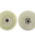 Chainsaw Sprocket Gear Beefed Up Replacement 107713-01 55 Internal Teeth ABS Material 6 Tooth Chain Drive Front View