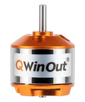 Close-up of 1400KV 2212 Brushless Outrunner Motor With Mount 10T for RC Aircraft and Quadcopters, showing motor details.