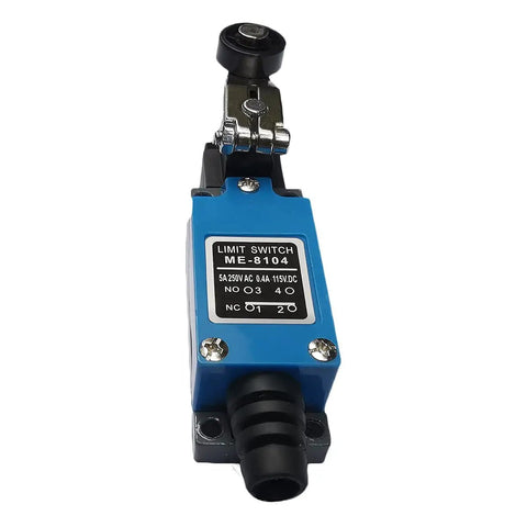 Two Pack Momentary Limit Switch With Adjustable Roller Lever Arm Travel Switch for CNC Mills Lasers and Plasma Routers NC NO