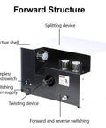 Saditesdk Automatic Wire Stripper And Cutting Tool With Adjustable Separation Function showing forward structure and controls.
