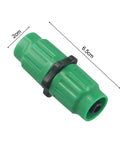 All In One Garden Hose Repair Kit With Quick Leak Fix For Home Gardening And Lawn Care Durable Build Easy Install Universal Fit visible in green