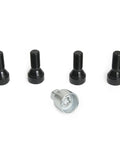 Heavy Duty Wheel Studs Locks Bolts Kit Replacement Fits F22 F87 Models From 2013 To 2018 Secure Anti Theft Stainless Steel Security Hardware For Quick Install And Reliable Performance On The Road, black wheel bolts and silver lock nut