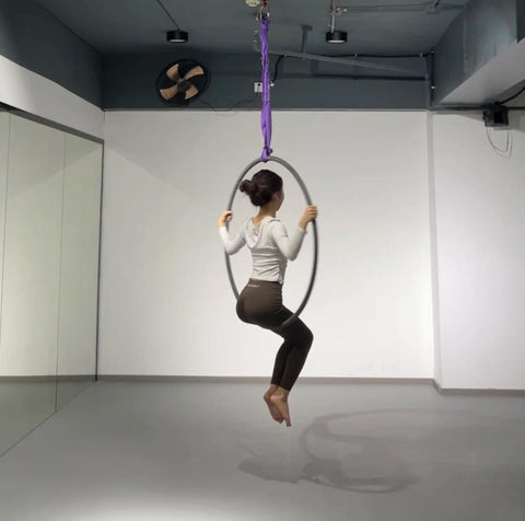 Aerial Lyra Hoop Rigging Set Gig Ready With Polyester Round Slings, Heavy-Duty Lifting Strap For Aerial Silk Yoga Hammock Hanging
