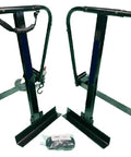 Adjustable Vending Dolly For Heavy Duty Loading Up To 1300 Lbs With Steel Construction 5 Inch Casters Retractable Ratchet Straps