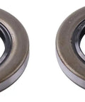 2 Pack Upgraded Bearing Grease Oil Seals 1 543511 For Exmark Zero Turn Mowers And Toro Models 29518 And 30070 Caster Fork Pivot: 2 black seals